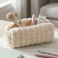 Multipurpose Travel Makeup Organizer Ð Soft Fabric, Spacious & Compact