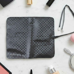 Makeup Brush Organizer Bag – Foldable & Travel-Friendly Storage
