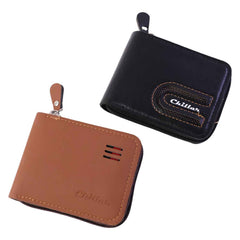Zip-Around Card Holder Wallet – Compact High-Capacity Organizer