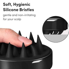 Scalp Massager Shampoo Brush – Soft Silicone Bristles for Gentle Care