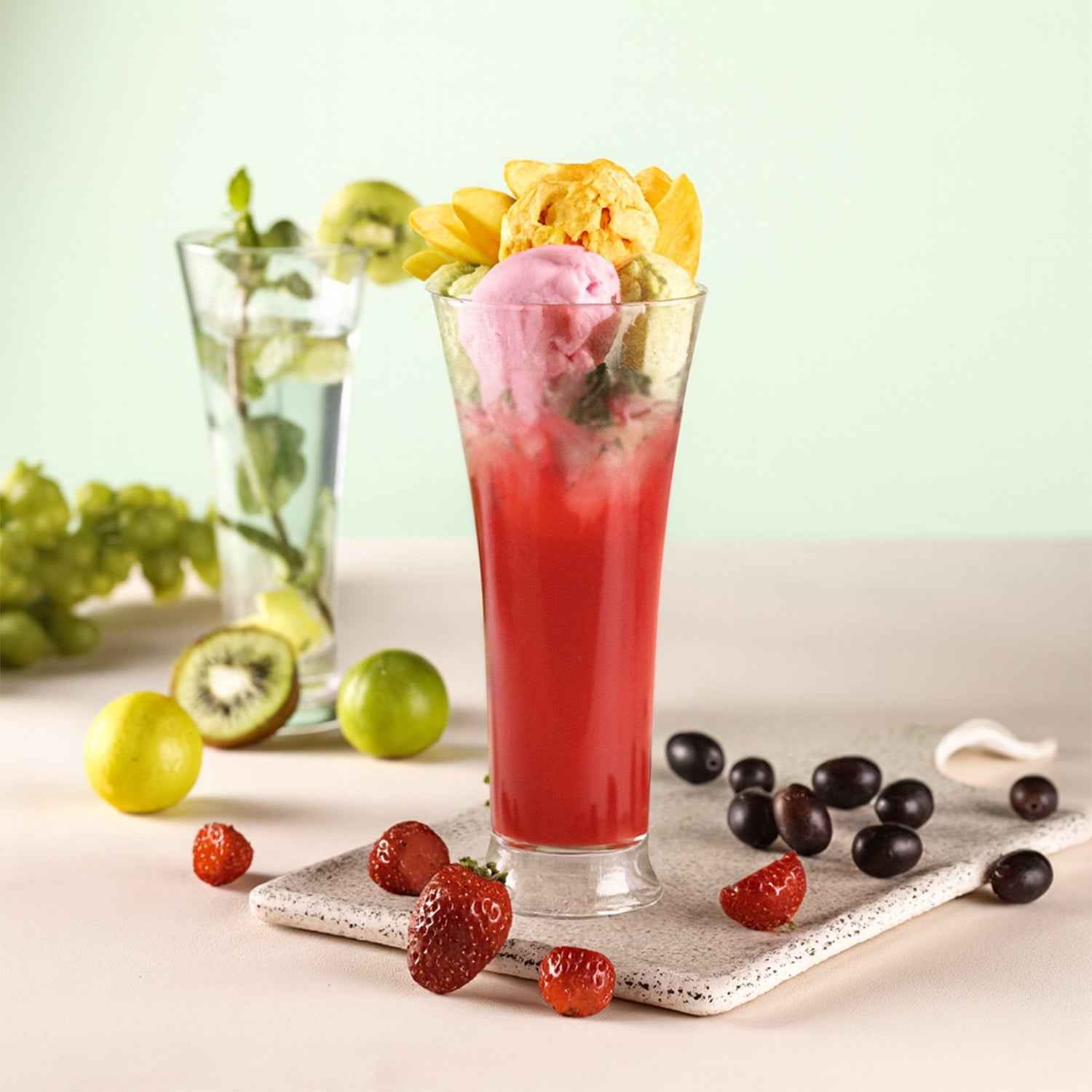 Matt Finish Plastic Glass Set – Durable 300ML 6-Piece Set
