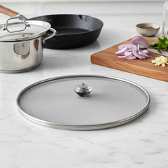 Food Net Cover Lid – 8 Inch Stainless Steel Splatter Guard