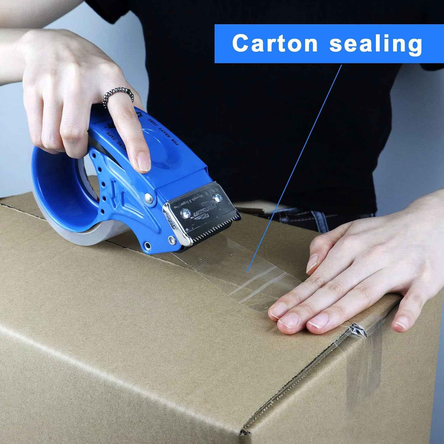 Metal Packing Tape Dispenser – Durable & Ergonomic | VoltDesk