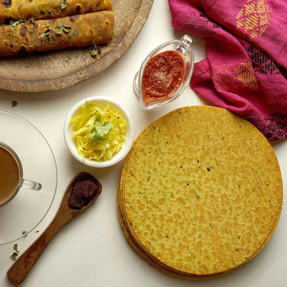 Methi Khakhra – Healthy Fenugreek Wheat Crisps 195g | Maniarr's
