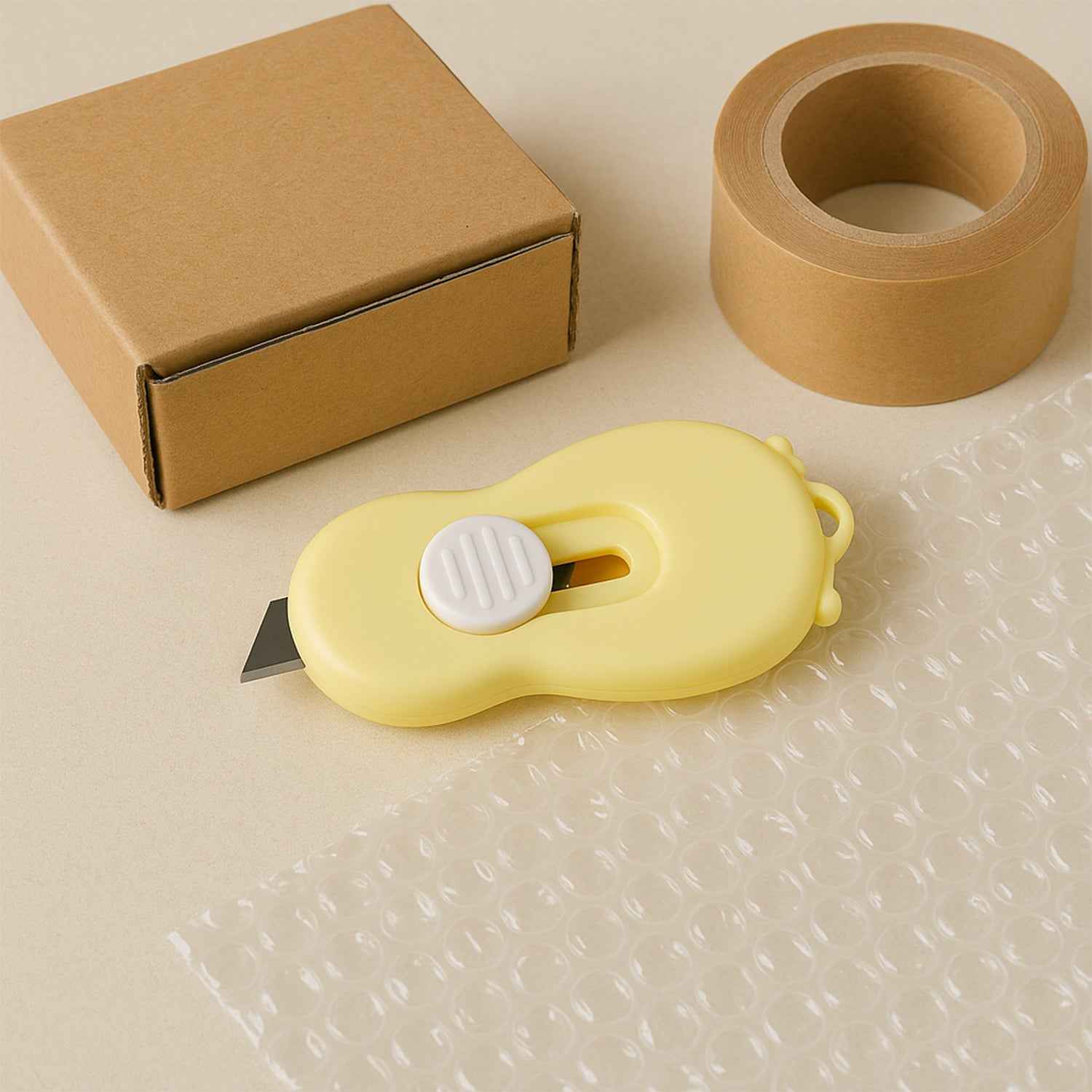 Mini Safety Cutter – Compact Retractable Blade for Precise Cutting