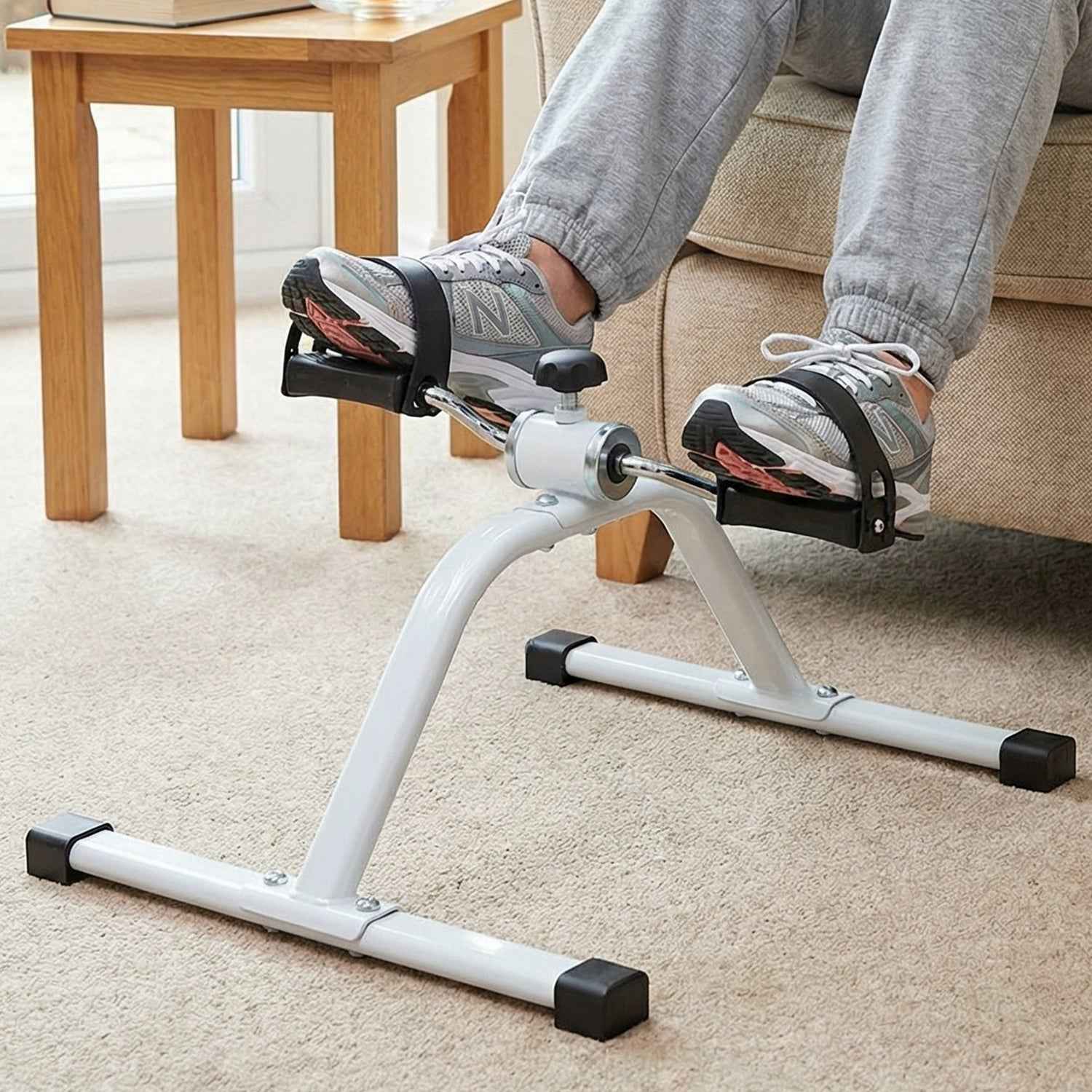 Mini Pedal Exerciser Cycle Ð Compact, Adjustable Resistance Fitness Equipment