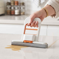 Handheld Mini Sponge Mop Squeeze Cleaner for Kitchen Counter and Gl...