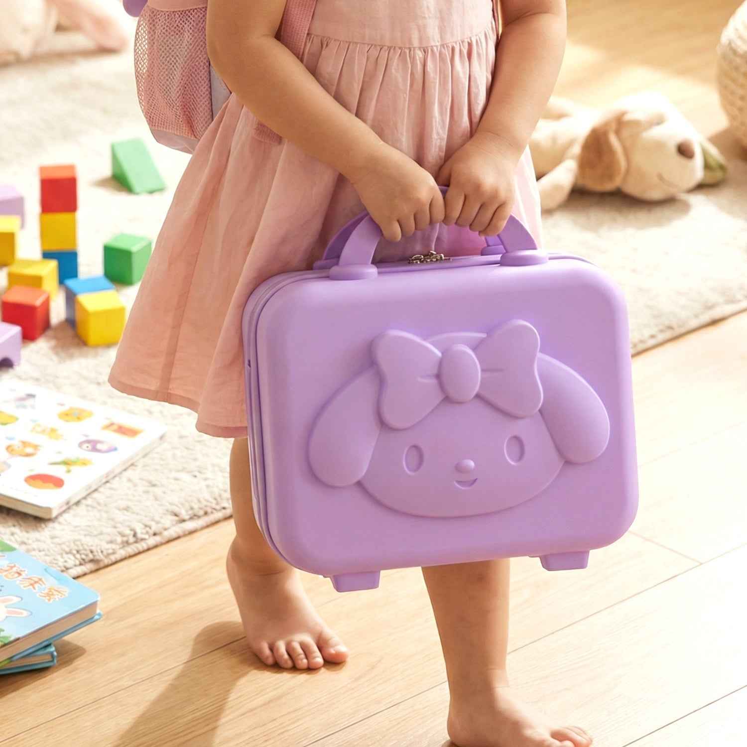 Kids Bear Hard Shell Carry Case – Durable & Portable Storage