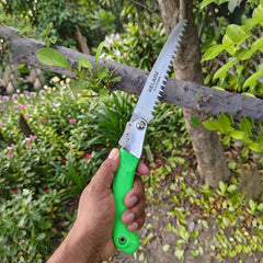 Folding Saw – Sharp 210mm Stainless Steel Blade for Pruning & Outdoor Use