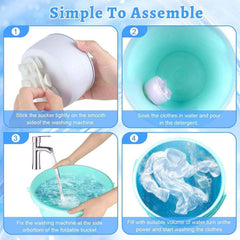 Mini Washing Machine – Portable USB Washer | Trekola