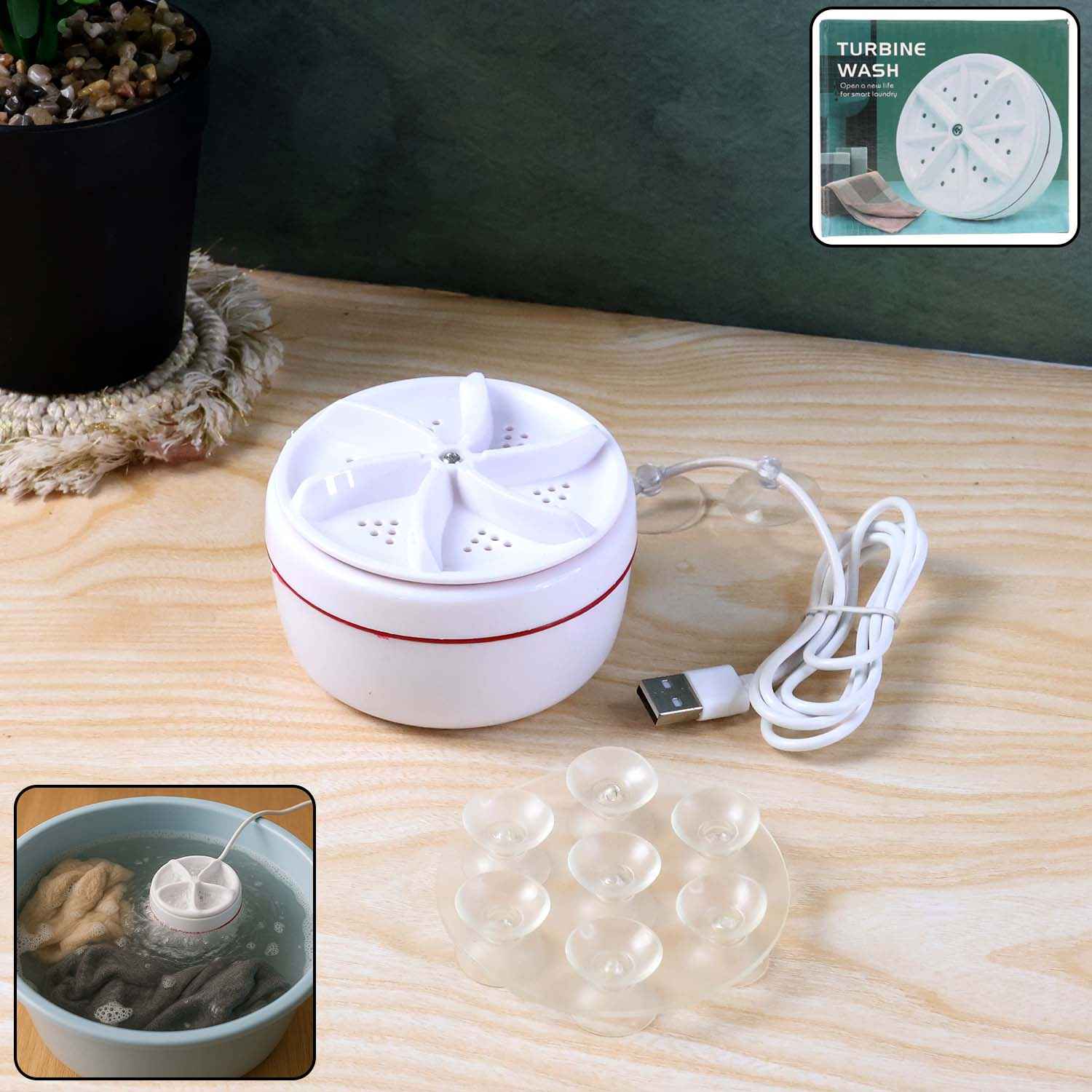 Mini Washing Machine – Portable USB Washer | Trekola