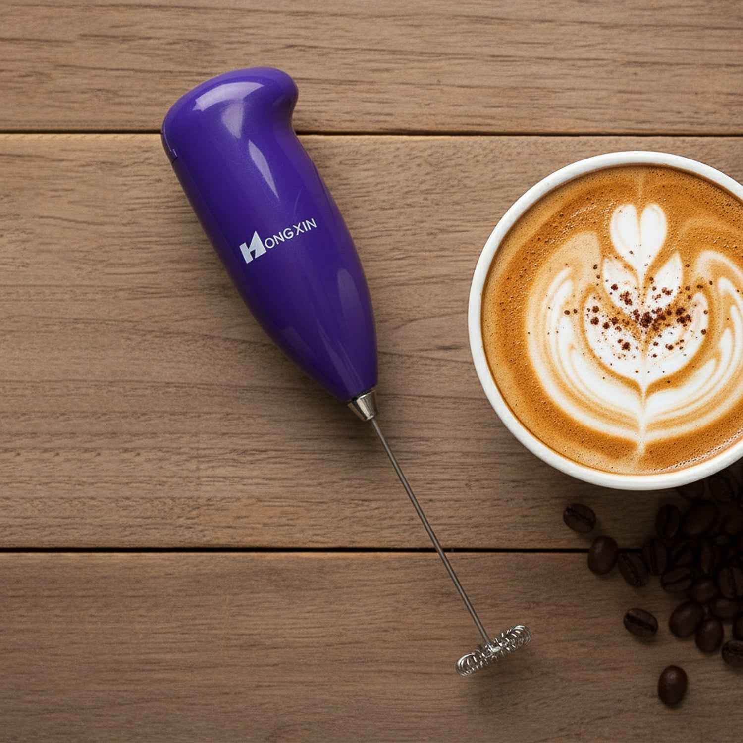 Handheld Milk Frother – Quick & Easy Beverage Mixing