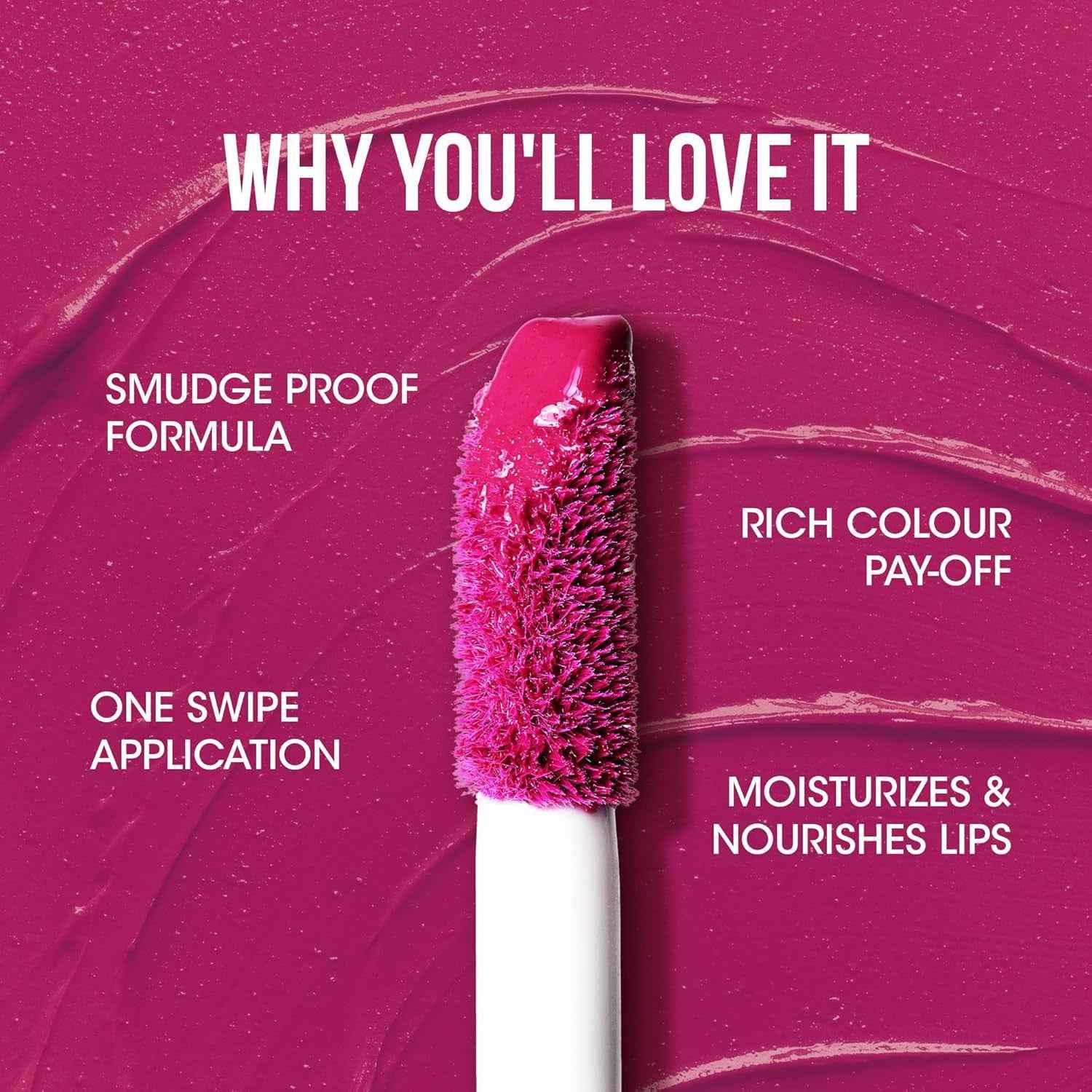 Liquid Lipstick – Petal Pink Moisture Lock Matte Finish