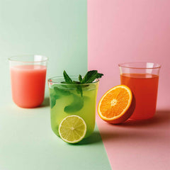 Mojito Glass Set – Durable 300ml Reusable Plastic Glasses Set of 6