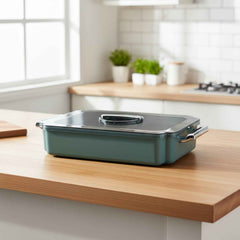 4 Compartment Plastic Food Storage Container – Multipurpose Kitchen Organizer