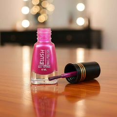 Clear Blush Nail Polish – Glossy, Long-Lasting Finish