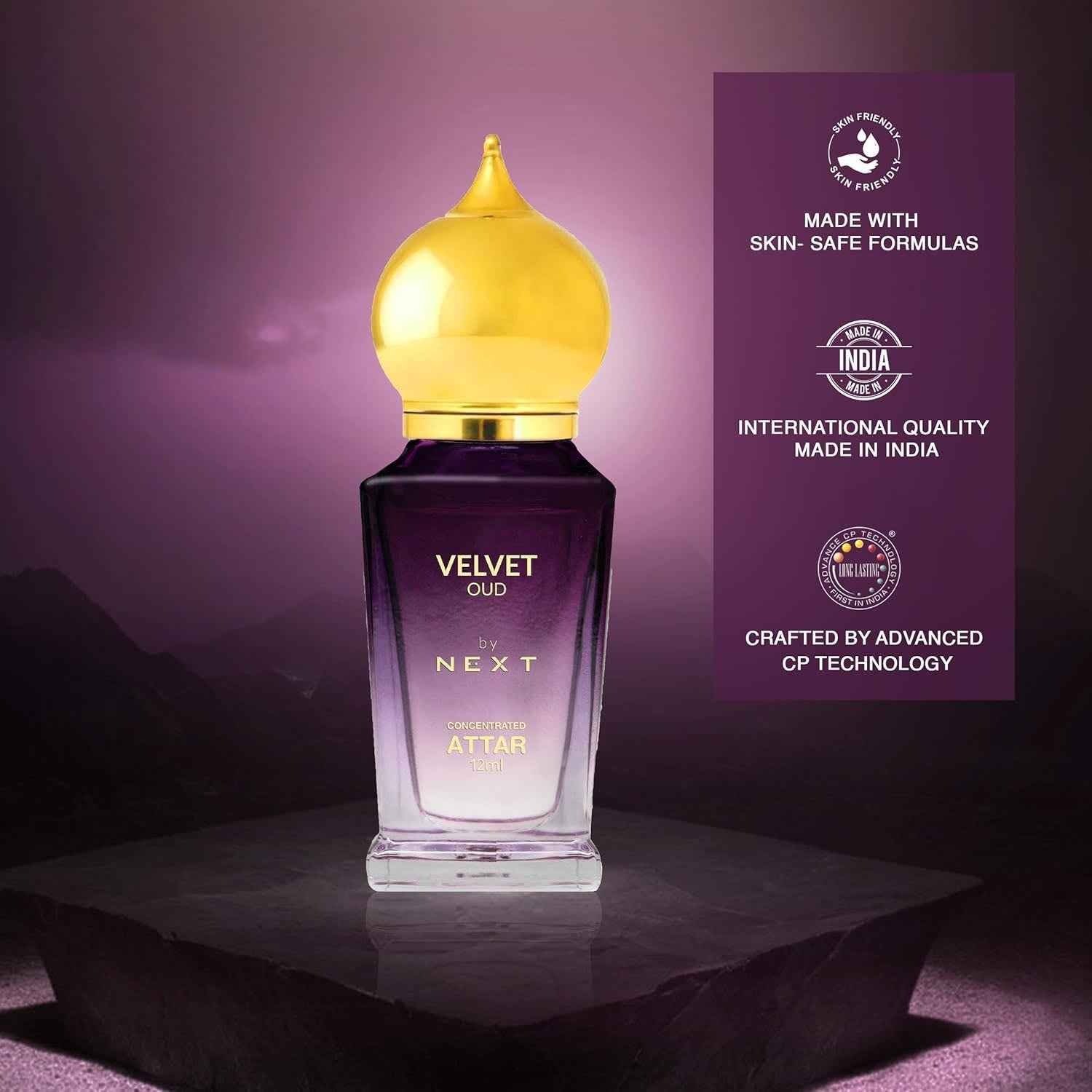 Next Velvet Oud Attar – Long Lasting, Premium Fragrance Oil