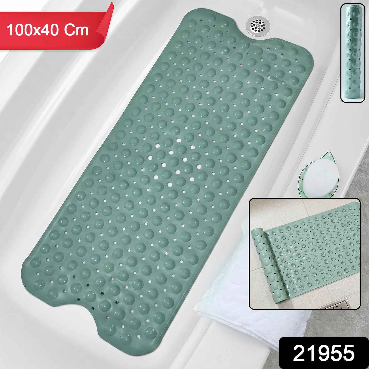 Non-Slip Bath Mat Ð Secure Grip for Safety & Comfort