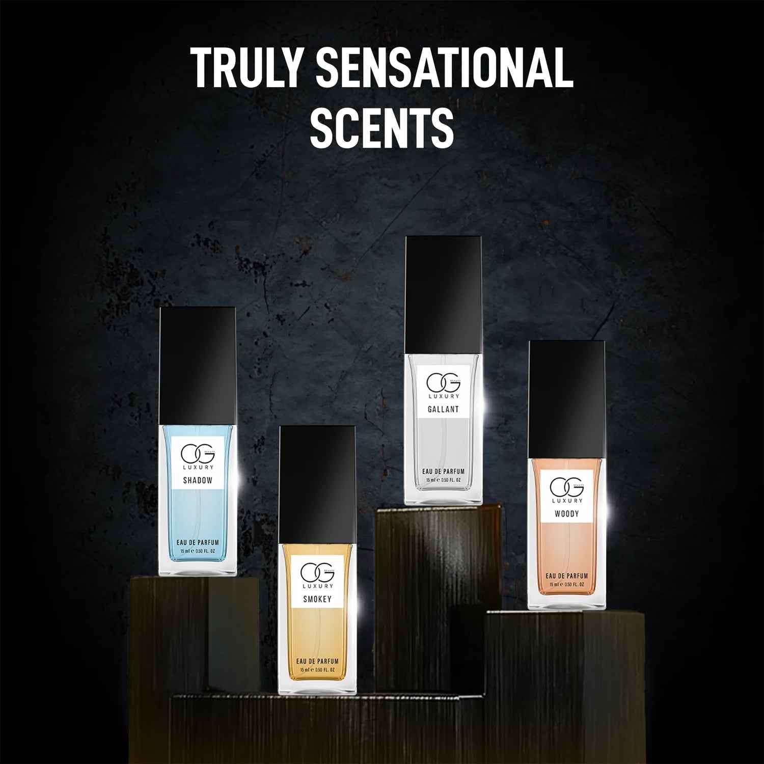 Luxury Perfume Gift Set – 4 Premium Eau De Parfum Scents