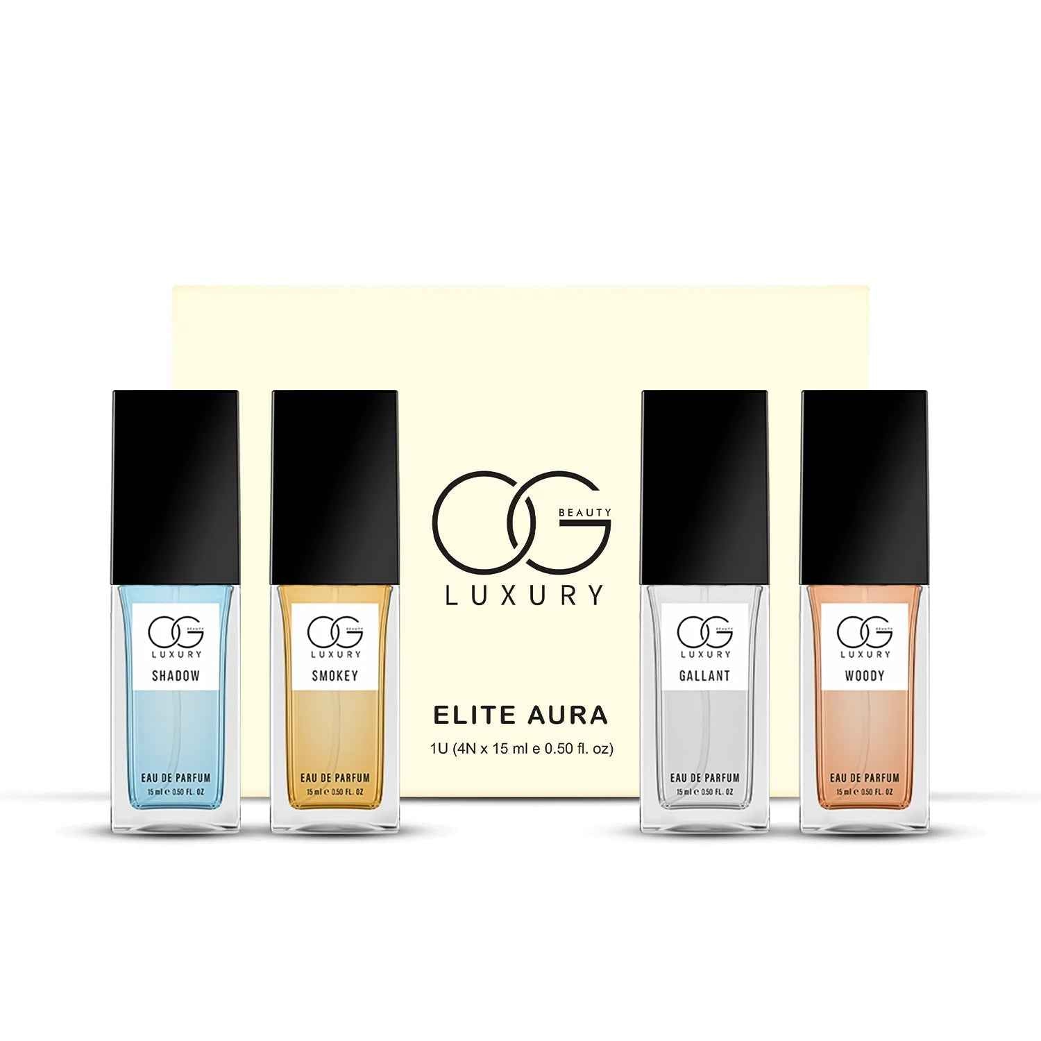 Luxury Perfume Gift Set – 4 Premium Eau De Parfum Scents
