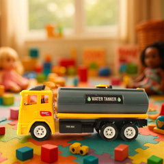 Water Tanker Toy Truck – Push & Go Durable Vehicle for Kids