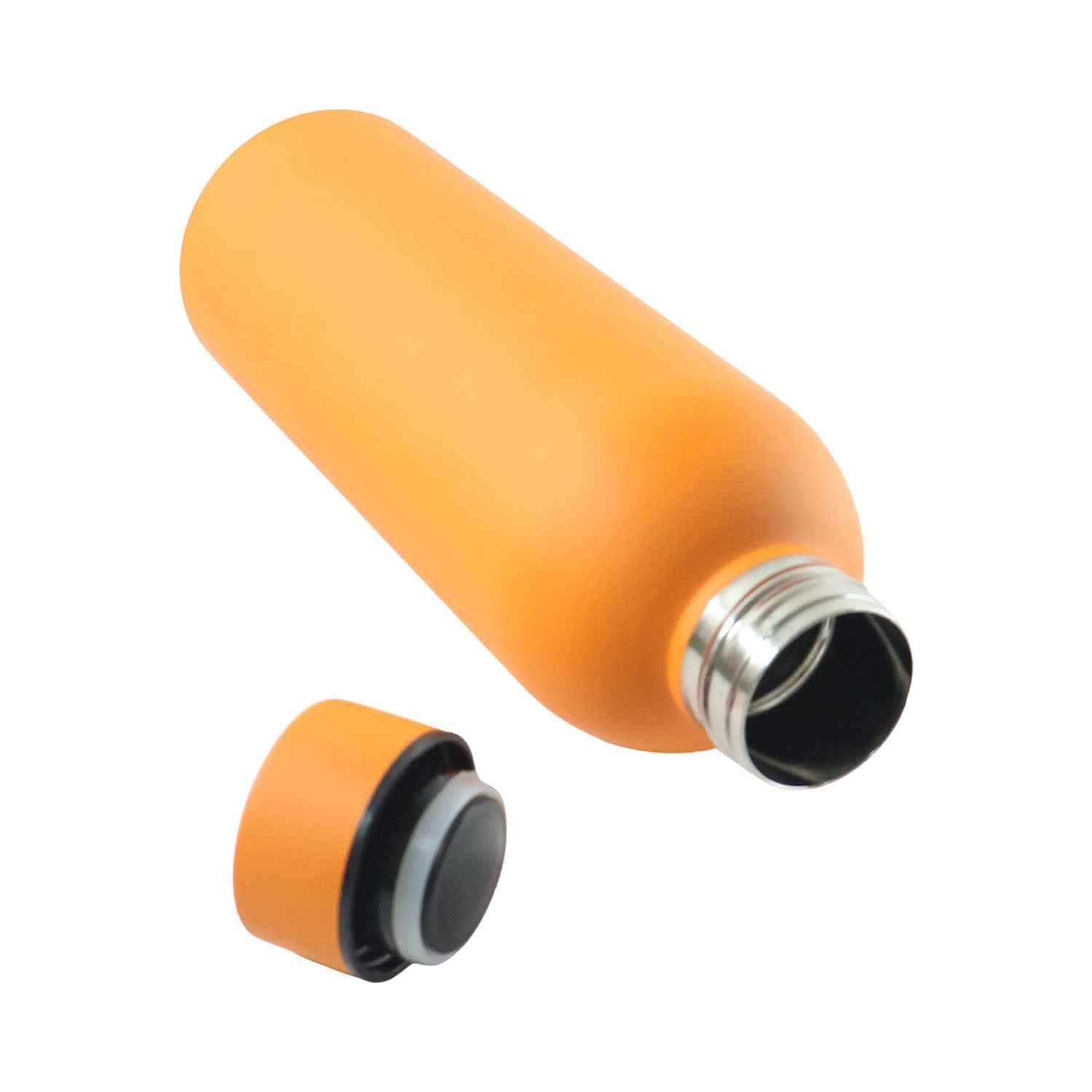 Insulated Stainless Steel Water Bottle – 500ml Orange