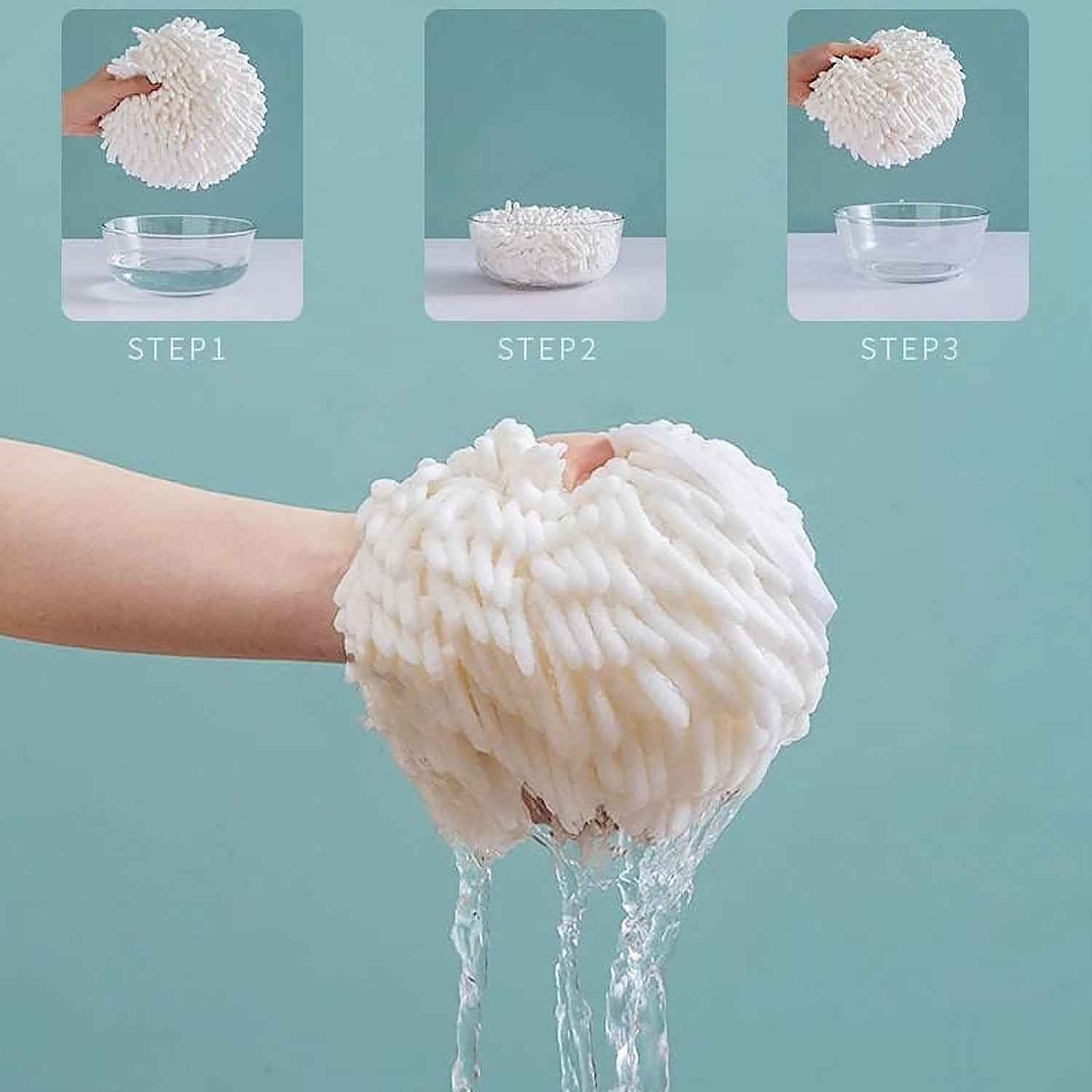 Microfiber Hand Duster Ð Effective Dry & Damp Cleaning Tool