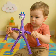 Giraffe Shape Magic Spring Toy – Flexible & Bendable Fun