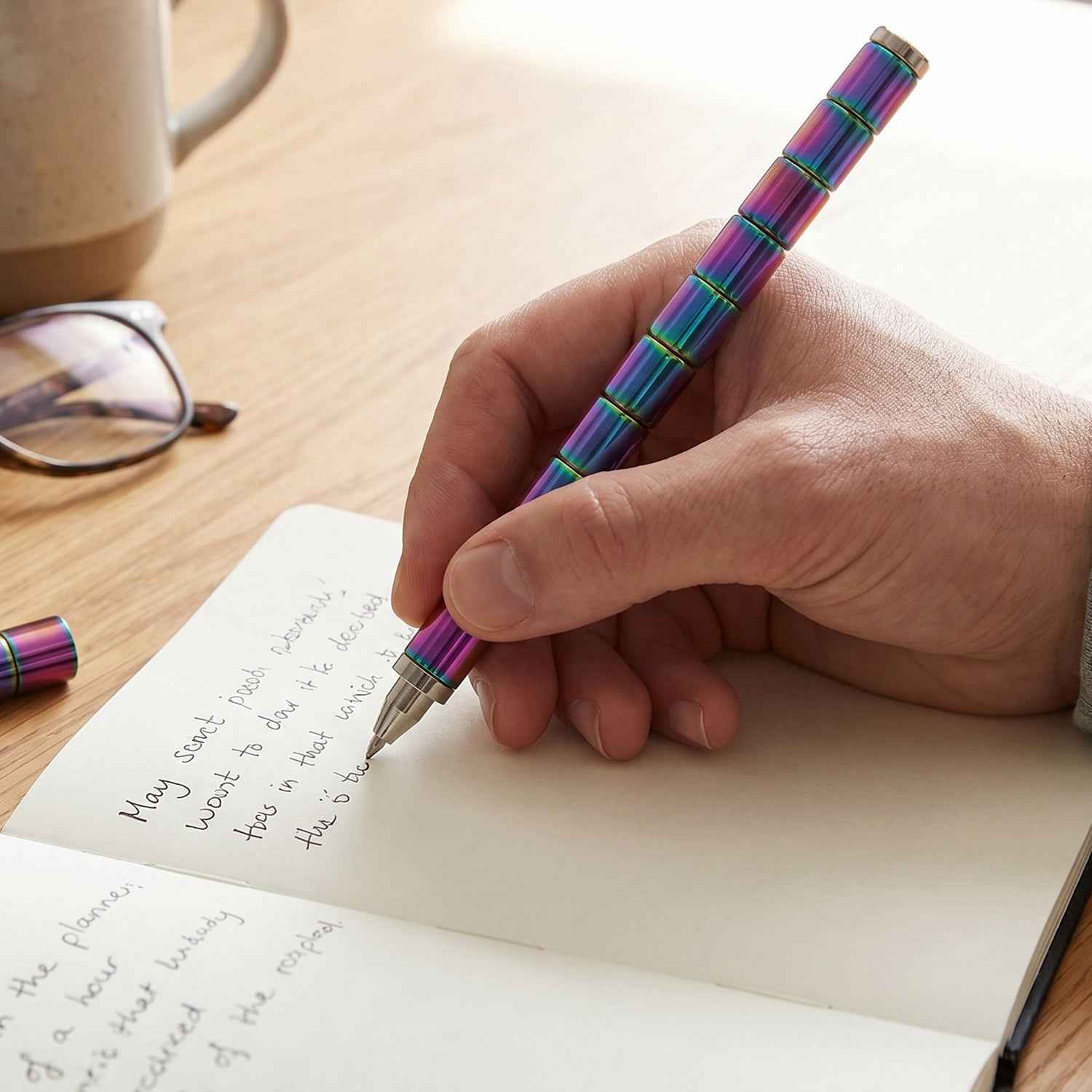 Magnetic Pen – Fidget Spinner & Stress Relief Metal Pen | InkGlow