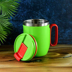 Insulated Mug – 400 ml Spill-Resistant Panda Design
