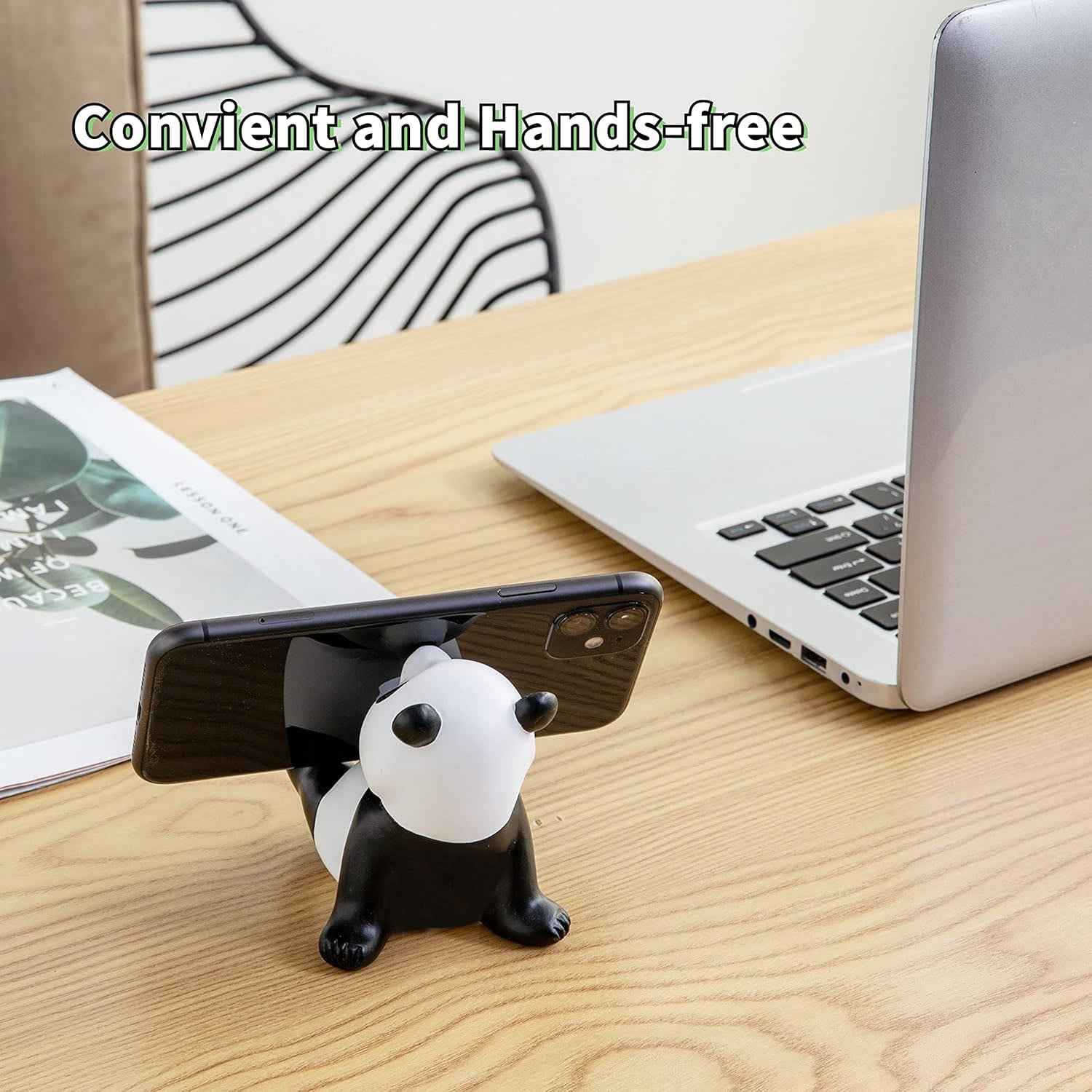 Panda Mobile Phone Stand Holder – Cute & Stable Desk Accessory