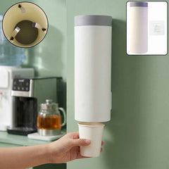Wall Mounted Paper Cup Holder Ð Space-Saving Dispenser for Hygiene