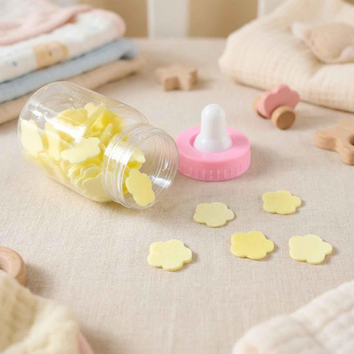Baby Bottle Soap Paper Sheets – Portable Hand Hygiene Set