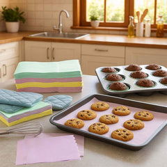 Decorative Baking Paper Sheets – Non-Stick 200 Pcs