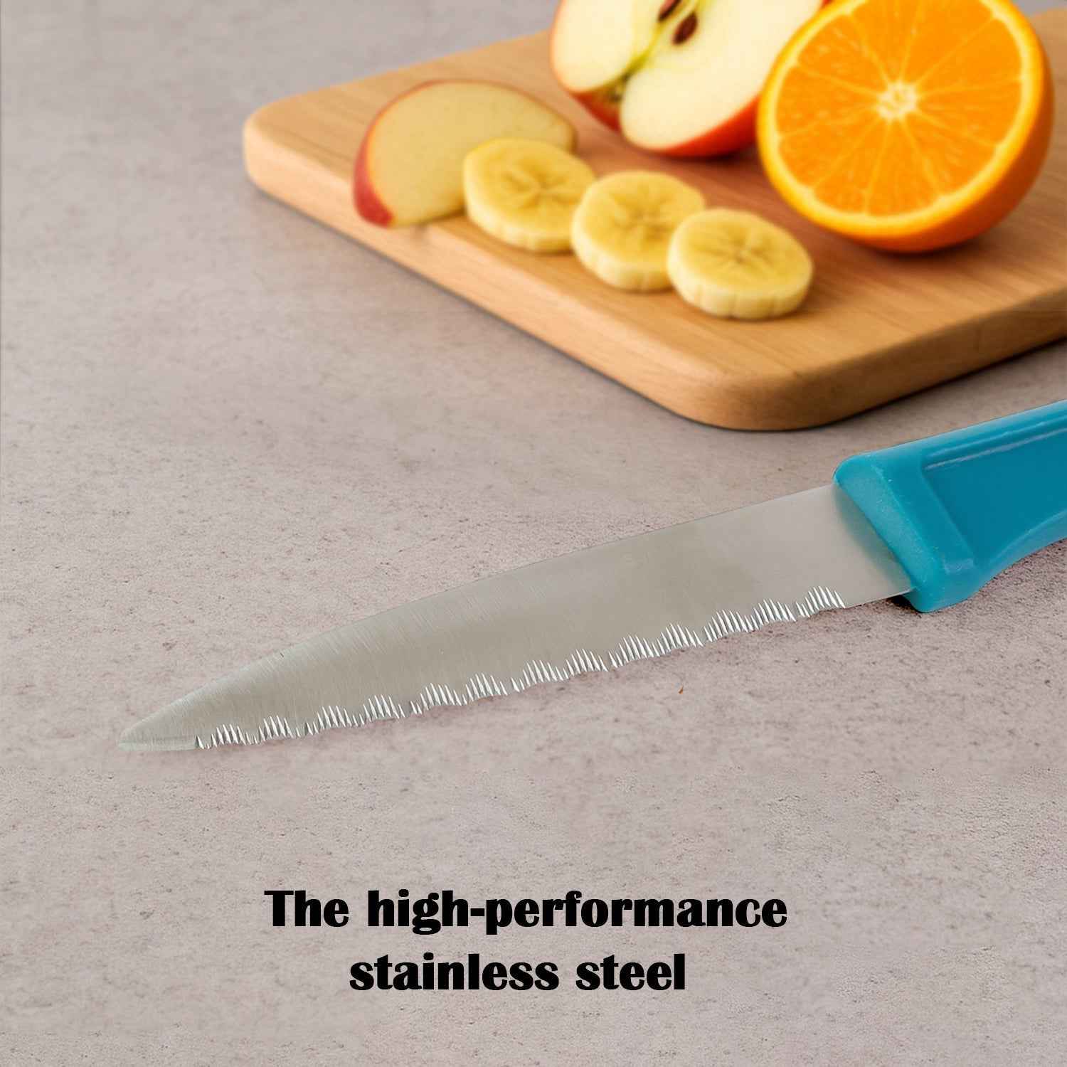 Paring Knife – Sharp Serrated Stainless Steel Blade
