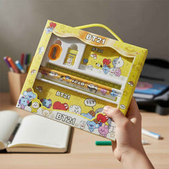 Cartoon Printed Pencil Box – Complete Kids Stationery Set