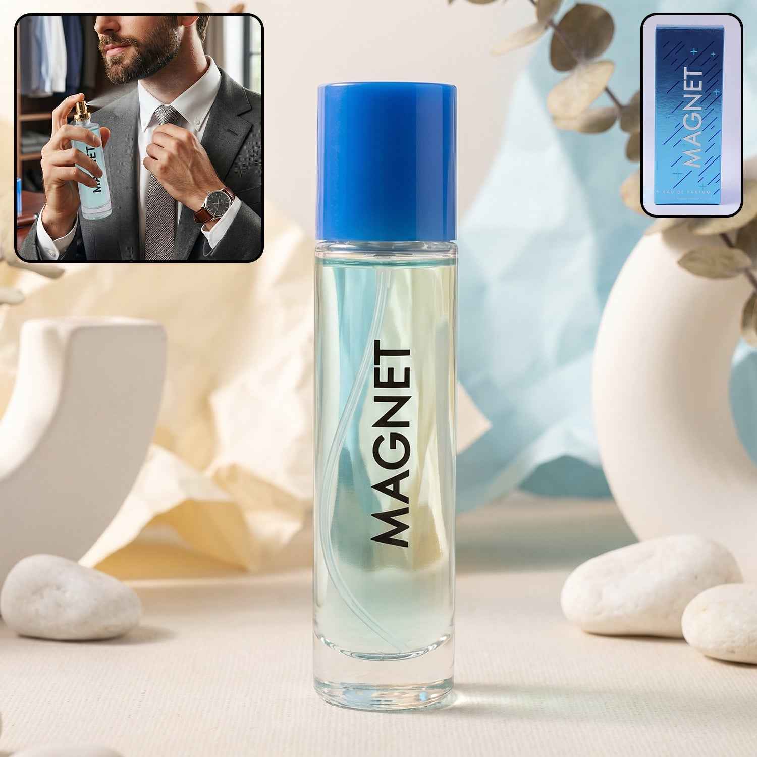 Men's Eau De Parfum Ð Long-Lasting Fresh Musk Fragrance