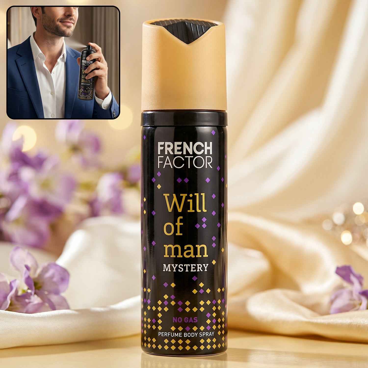 Body Spray for Men Ð Long-lasting, No Gas Formula for Freshness