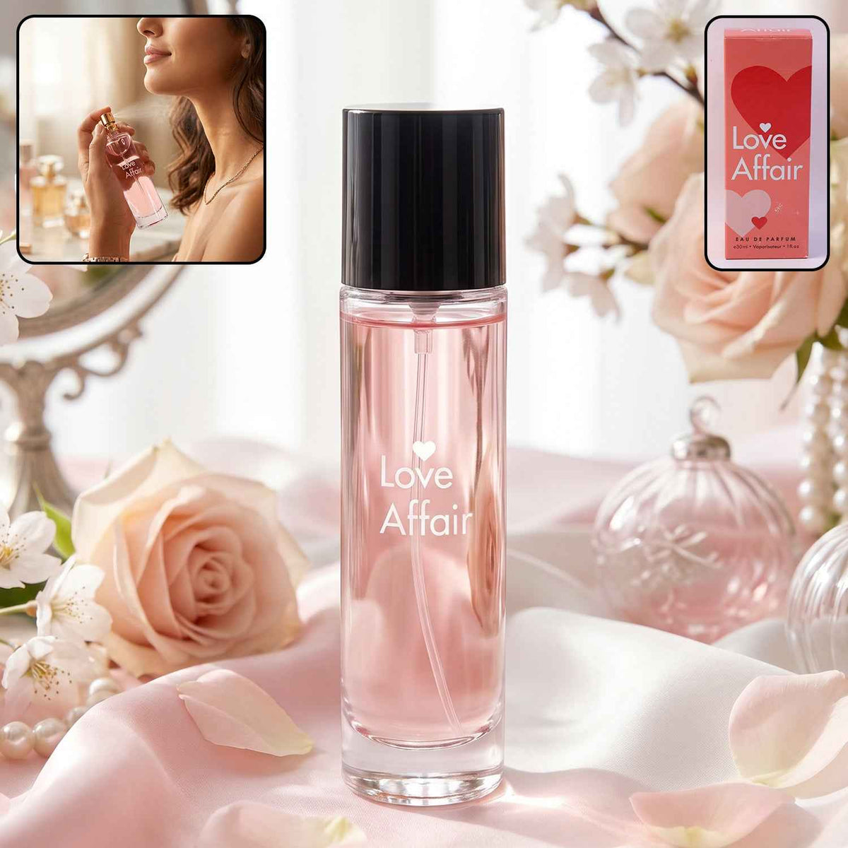 Love Affair Eau De Parfum Ð Long Lasting & Compact Perfume for Women