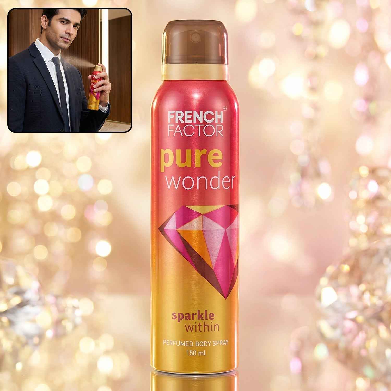 French Factor Perfumed Body Spray Ð Long-lasting Freshness and Fragrance