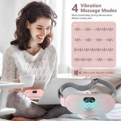 Electric Heating Belt for Waist Pain Relief – Rechargeable & Adjustable