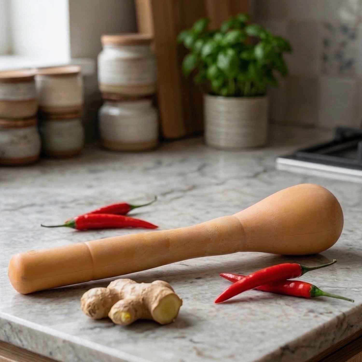 Manual Masher Grinder Tool for Kitchen – Efficient & Traditional