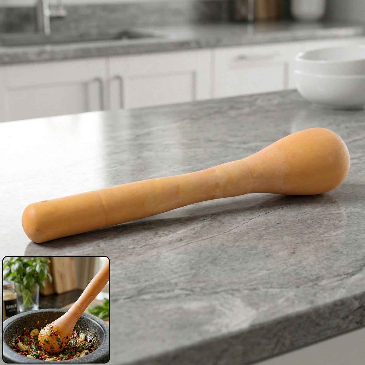 Manual Masher Grinder Tool for Kitchen – Efficient & Traditional