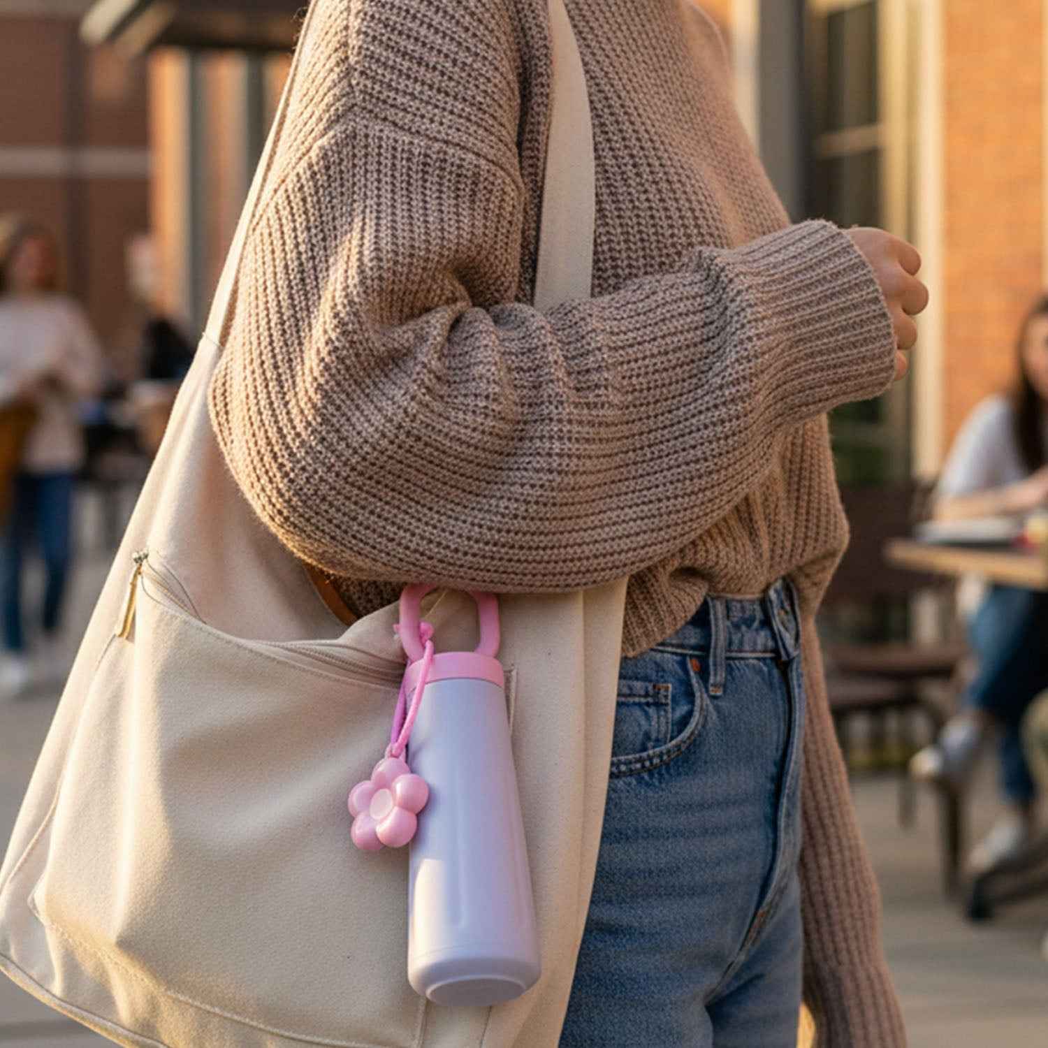450ML Portable Water Bottle – Leak-Resistant & Cute Design
