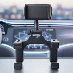360 Degree Car Rear View Mirror Mobile Phone Holder Adjustable Mount (1 Pc)