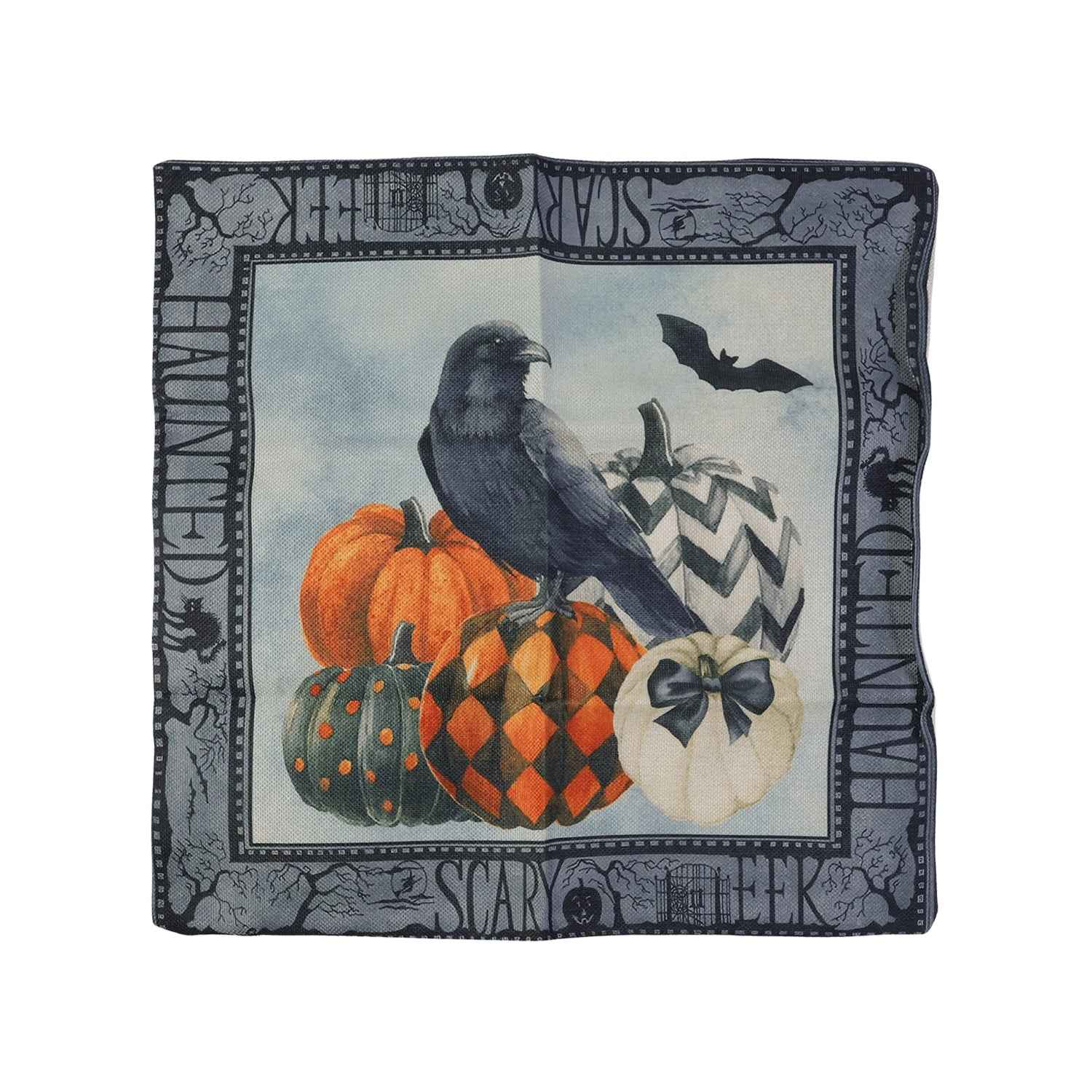 Decorative Cushion Cover Ð Stylish Zipper Closure for Home Decor