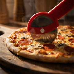 Multipurpose Pizza Cutter – Sharp Rolling Wheel with Ergonomic Handle