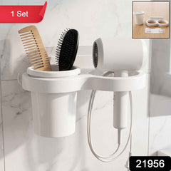 Wall Mounted Toothbrush Holder Set Ð Space-Saving Bathroom Organizer