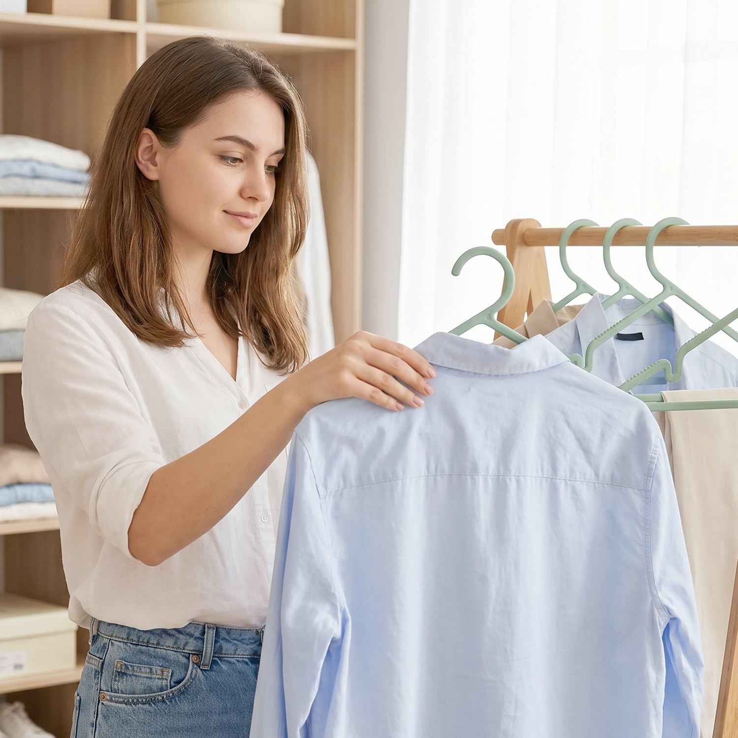 Plastic Clothes Hangers Ð Non-Slip Design for Safe Grip and Organization