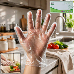 Disposable Plastic Gloves Ð Hygienic & Single Use for Kitchen & Cleaning